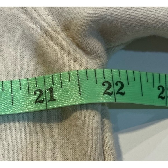 Boston Celtics 47 Brand Crewneck Sweatshirt Mens L Cream Embroidered Logo NBA - Picture 10 of 13